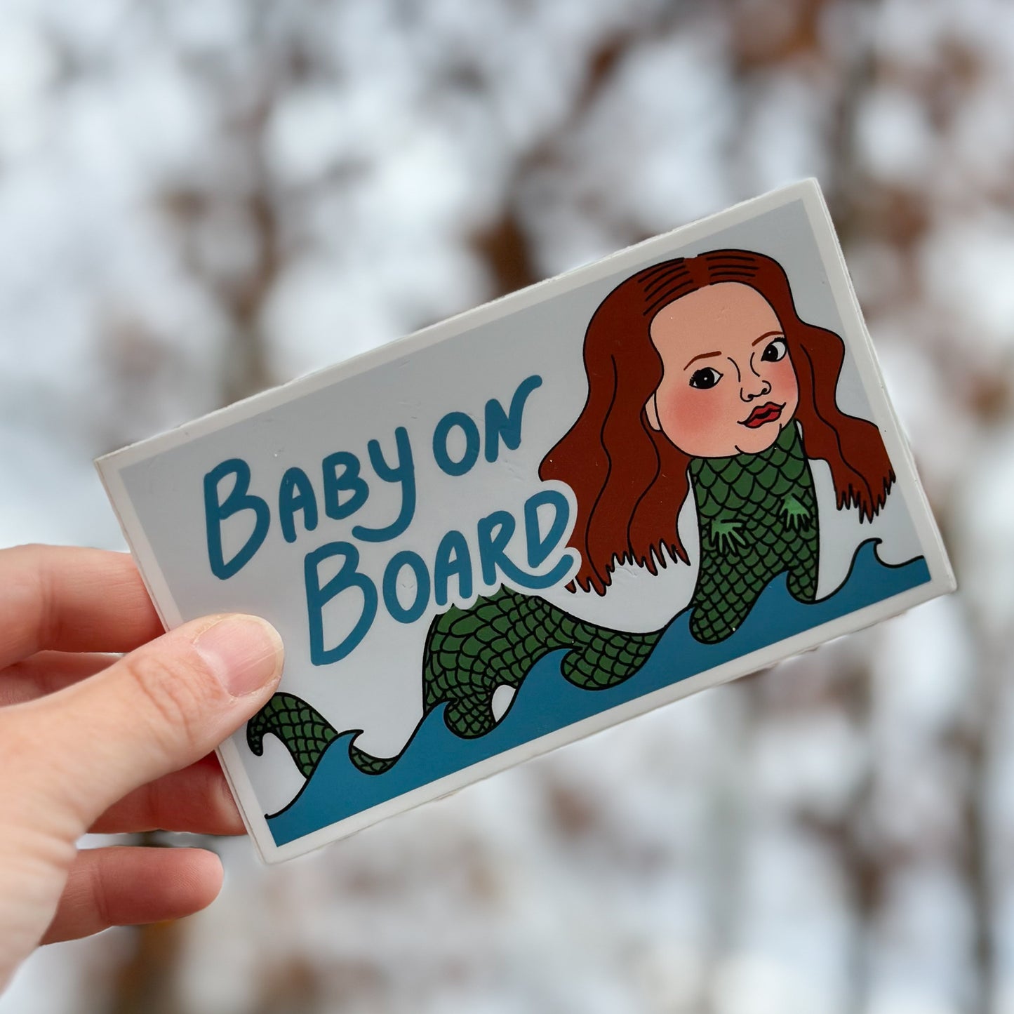 "Baby On Board" Twilight Renesmee Bumper Sticker