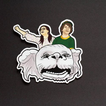 Neverending Story Dustin and Suzie Stranger Things Sticker