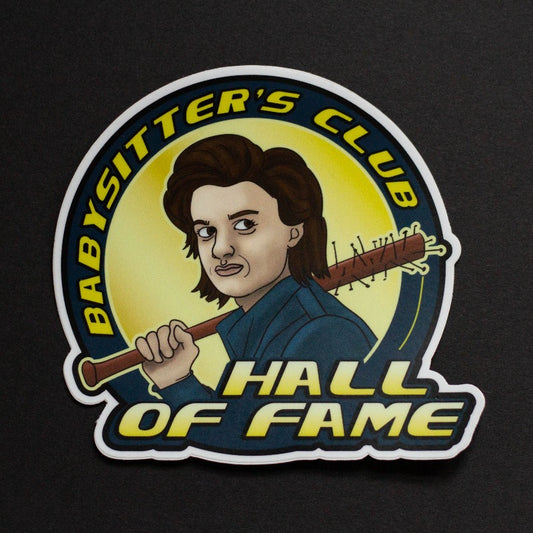 Babysitter's Club Steve Harrington Stranger Things Sticker