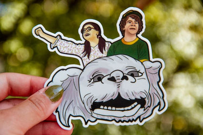 Neverending Story Dustin and Suzie Stranger Things Sticker