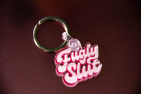 Fugly Slut Mean Girls Keychain