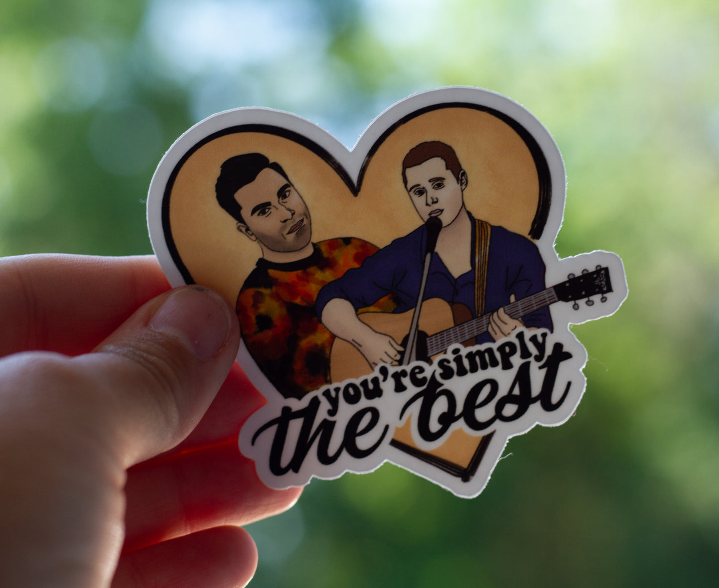 Simply The Best Schitt's Creek Sticker