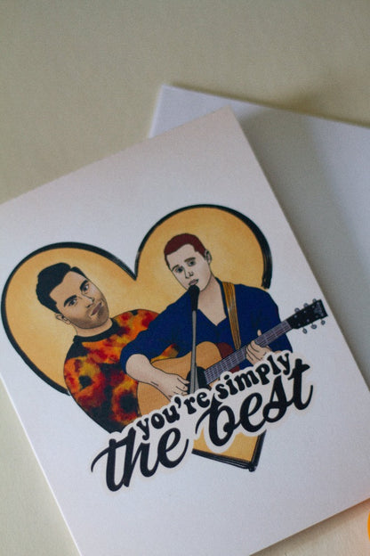 Simply The Best Schitt's Creek Greeting Card