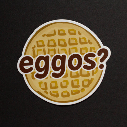 Eggos Eleven Stranger Things Sticker