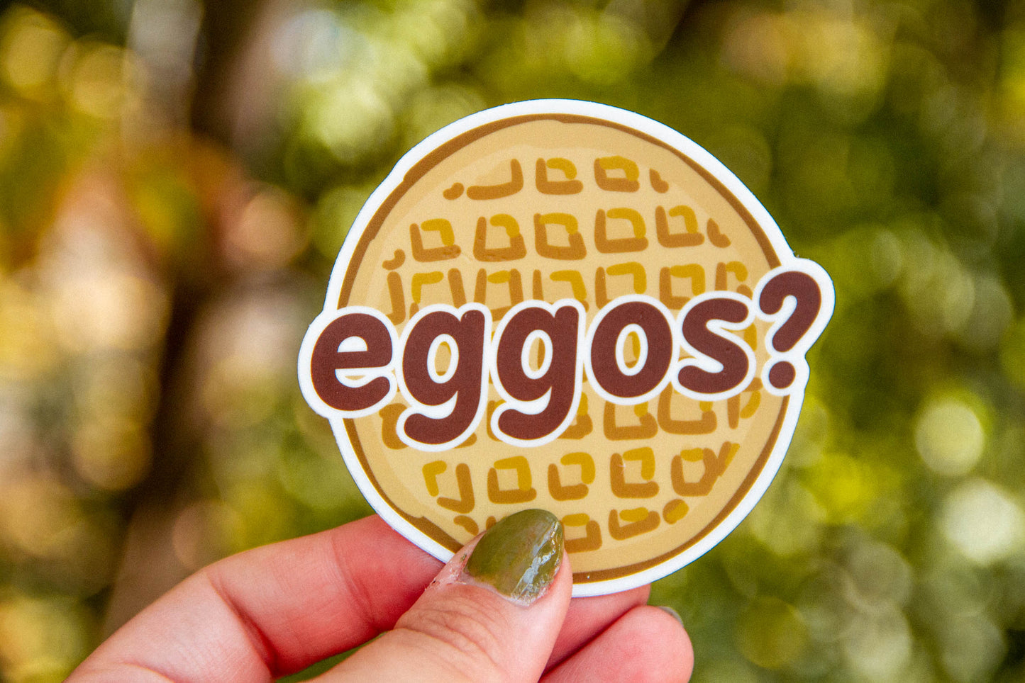 Eggos Eleven Stranger Things Sticker